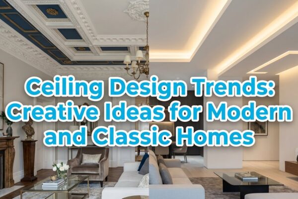 Ceiling Design Trends Creative Ideas for Modern and Classic Homes