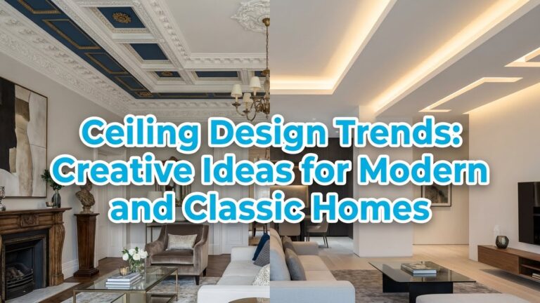 Ceiling Design Trends Creative Ideas for Modern and Classic Homes