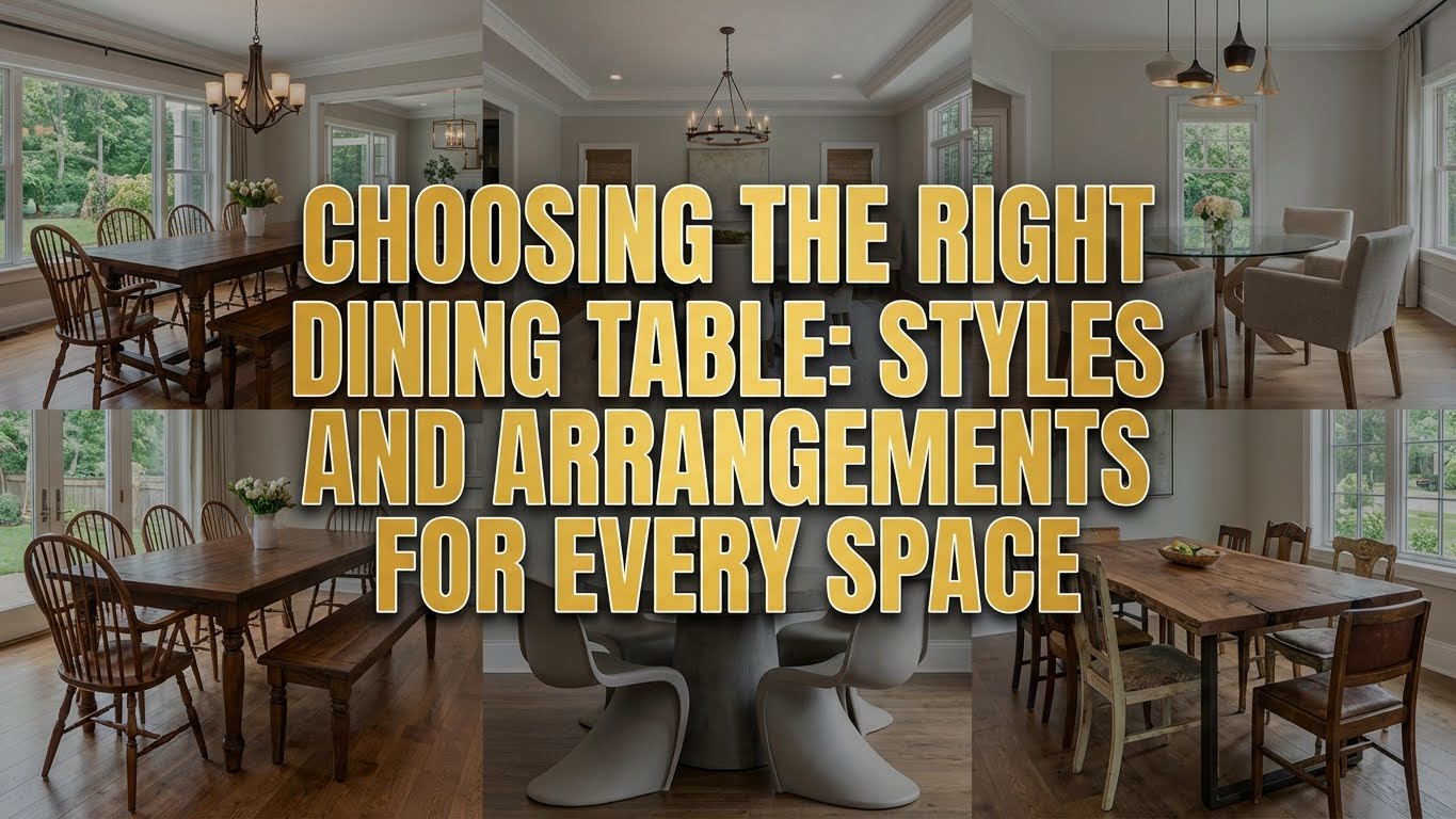 Choosing the Right Dining Table
