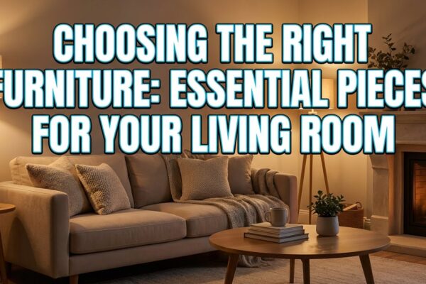 Choosing the Right Furniture Essential Pieces for Your Living Room