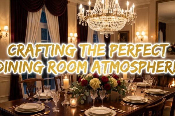 Crafting the Perfect Dining Room Atmosphere Lighting and Decor Ideas
