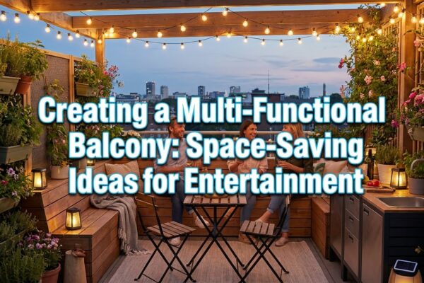 Creating a Multi-Functional Balcony