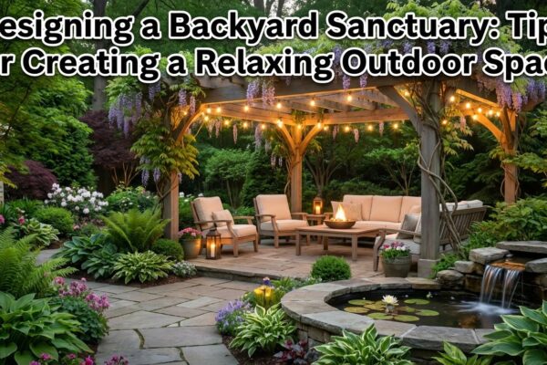 Designing a Backyard Sanctuary Tips for Creating a Relaxing Outdoor Space