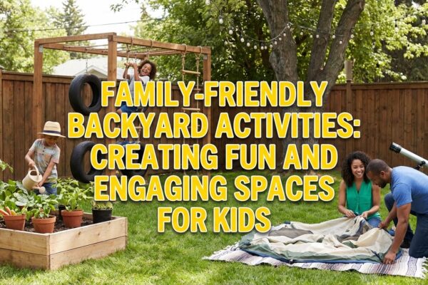 Family-Friendly Backyard Activities Creating Fun and Engaging Spaces for Kids
