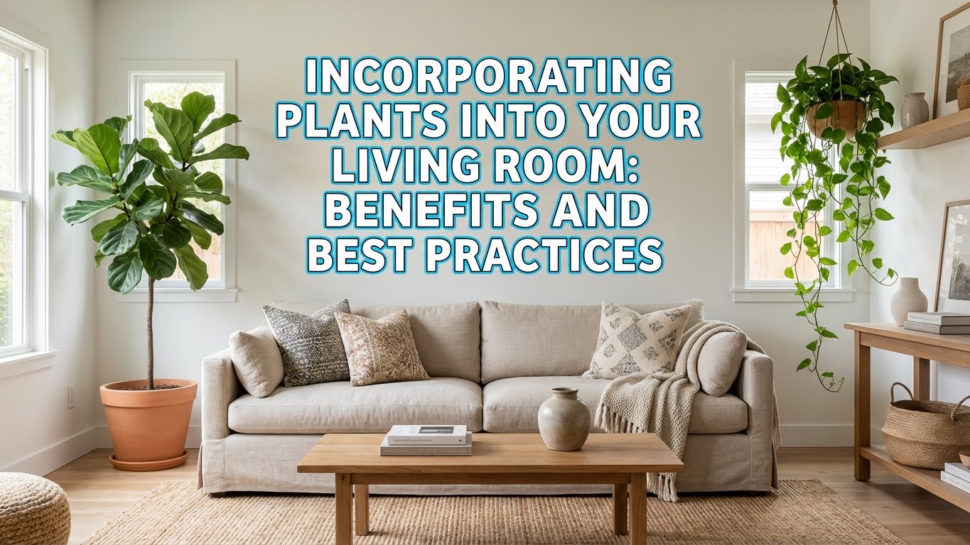 Incorporating Plants Into Your Living Room Benefits and Best Practices