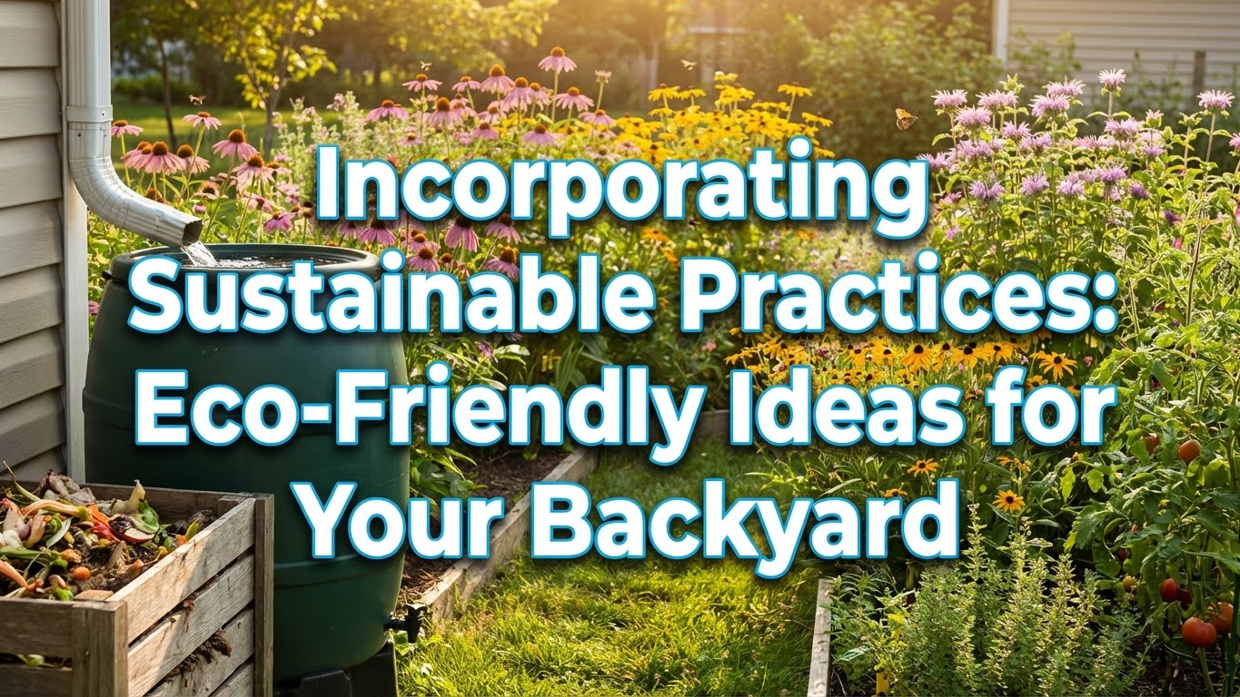Incorporating Sustainable Practices Eco-Friendly Ideas for Your Backyard