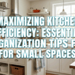 Maximizing Kitchen Efficiency: Essential Organization Tips for Small Spaces