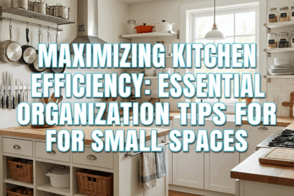 Maximizing Kitchen Efficiency: Essential Organization Tips for Small Spaces