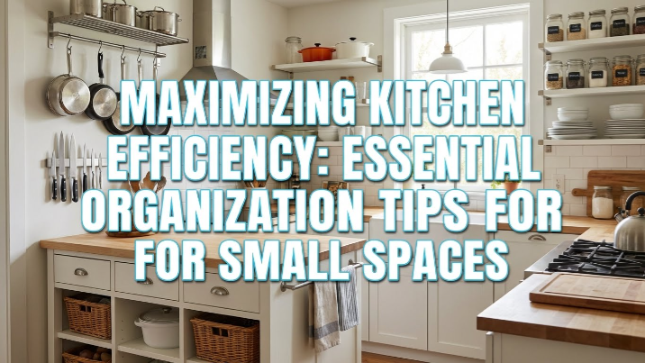 Maximizing Kitchen Efficiency: Essential Organization Tips for Small Spaces