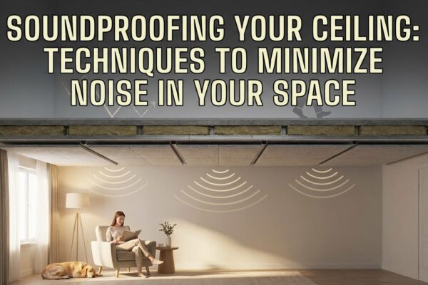 Soundproofing Your Ceiling Techniques to Minimize Noise in Your Space