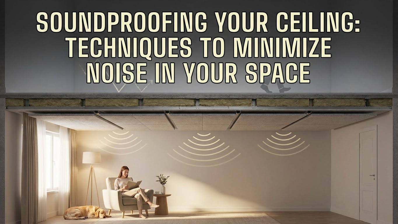 Soundproofing Your Ceiling Techniques to Minimize Noise in Your Space