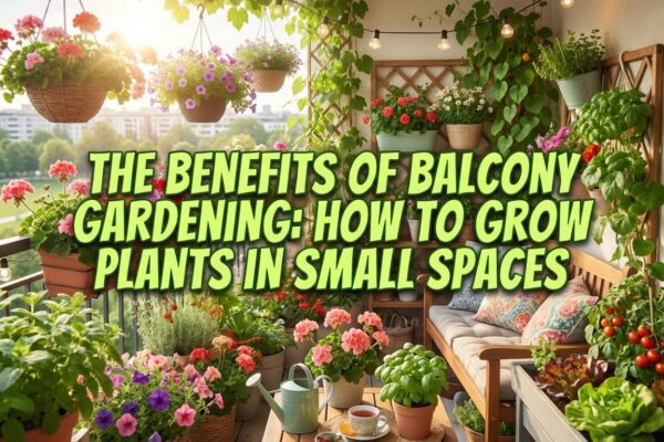 The Benefits of Balcony Gardening