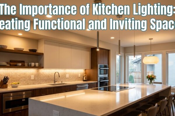 The Importance of Kitchen Lighting