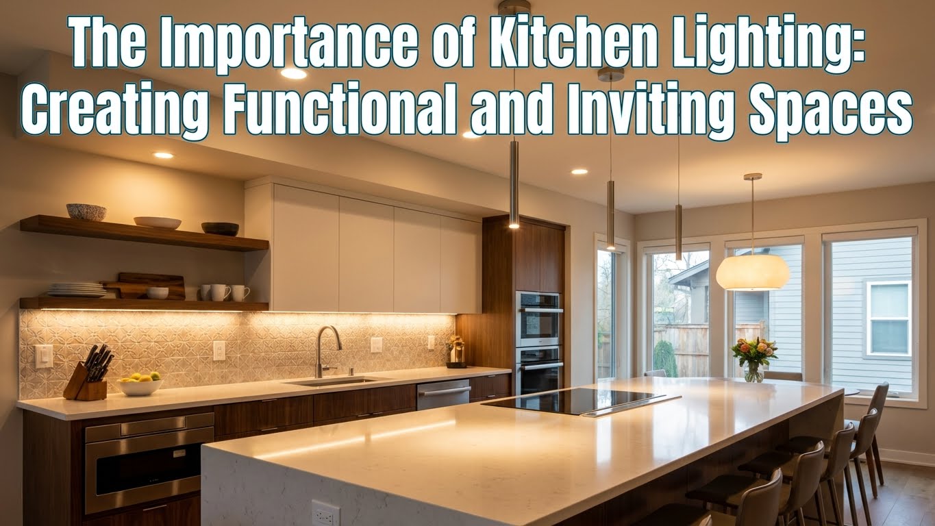 The Importance of Kitchen Lighting