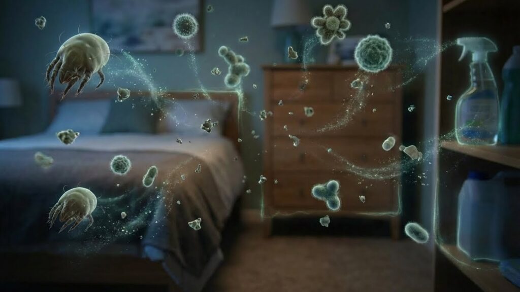 The Invisible Guests in Your Bedroom