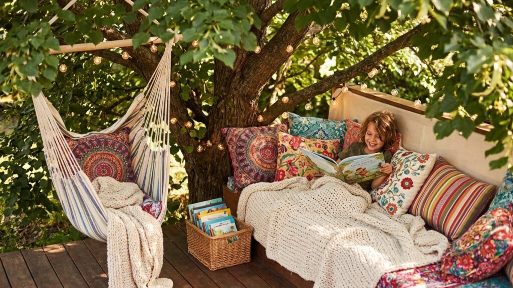 The Reading Nook (Yes, Kids Still Read)