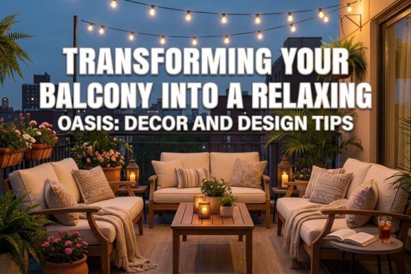 Transforming Your Balcony Into a Relaxing Oasis