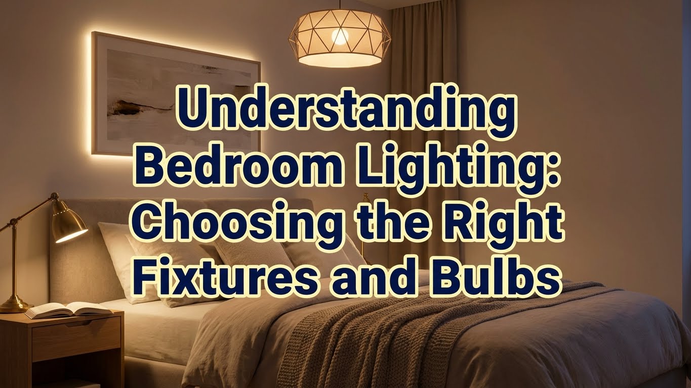 Understanding Bedroom Lighting Choosing the Right Fixtures and Bulbs
