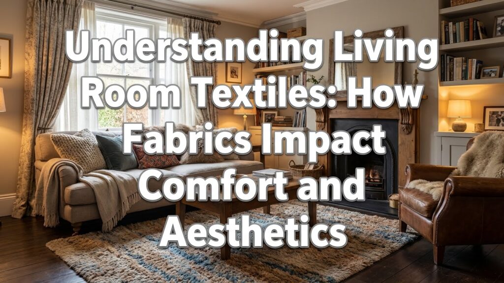 Understanding Living Room Textiles How Fabrics Impact Comfort and Aesthetics