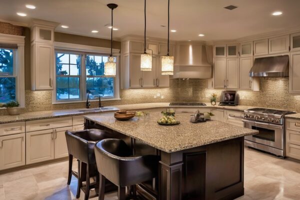 kitchen lighting shapes functional inviting spaces