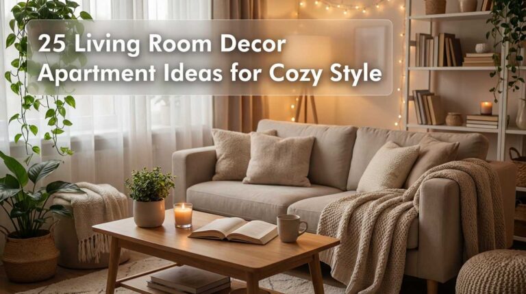 25 Living Room Decor Apartment Ideas for Cozy Style