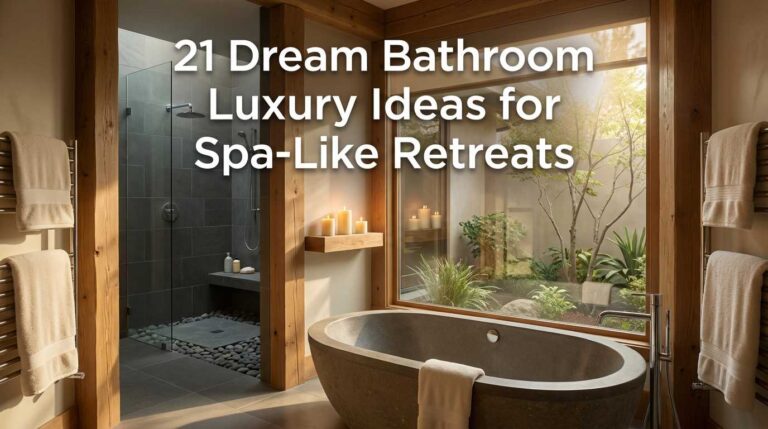 21 Dream Bathroom Luxury Ideas for Spa-Like Retreats