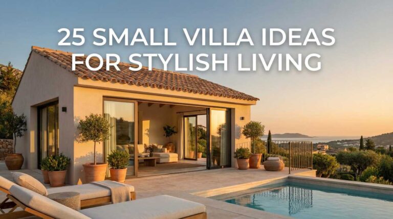 25 Small Villa Ideas for Stylish Living