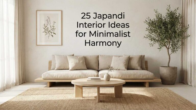 25 Japandi Interior Ideas for Minimalist Harmony