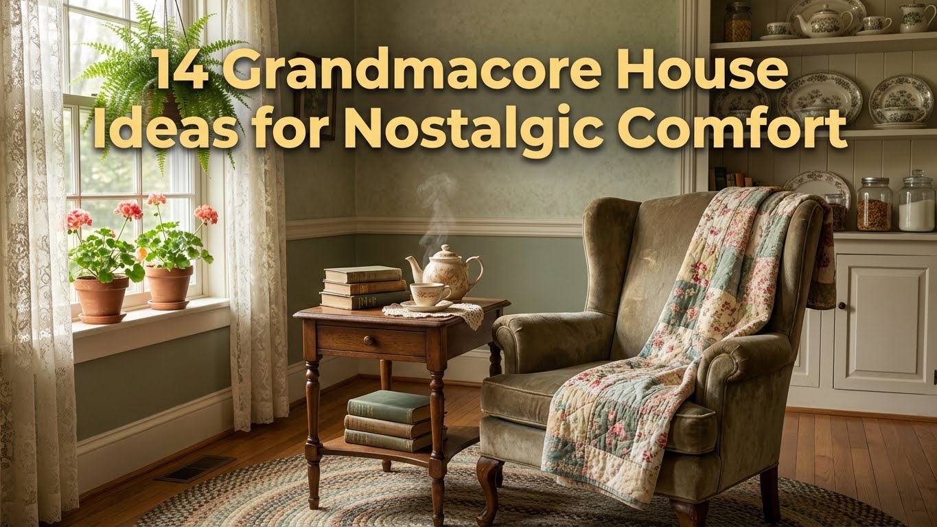 14 Grandmacore House Ideas for Nostalgic Comfort