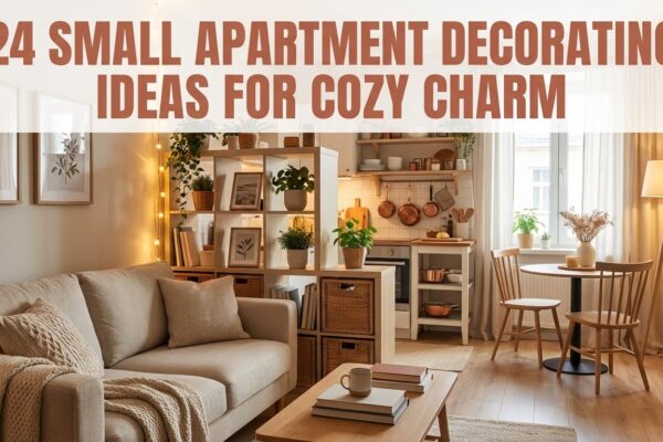 24 Small Apartment Decorating Ideas for Cozy Charm