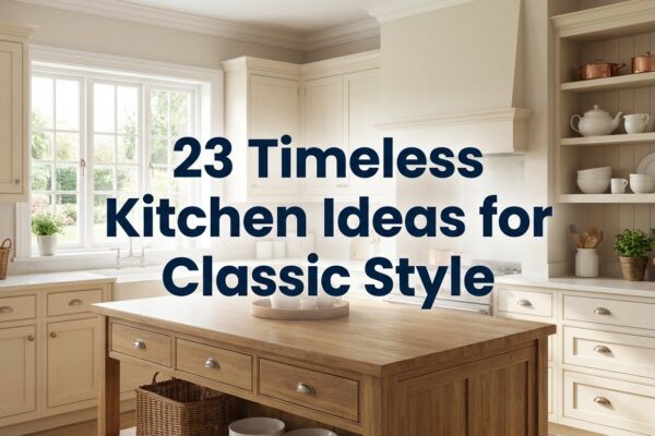 23 Timeless Kitchen Ideas for Classic Style