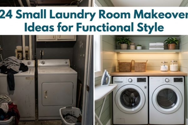 24 Small Laundry Room Makeover Ideas for Functional Style