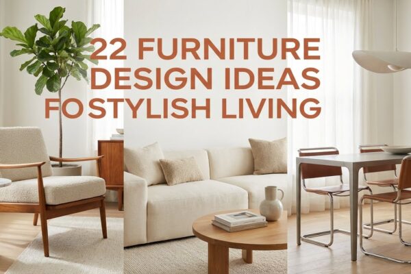 22 Furniture Design Ideas for Stylish Living