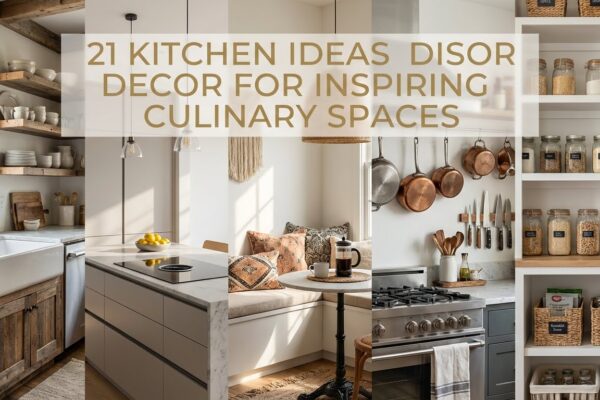 21 Kitchen Ideas Decor for Inspiring Culinary Spaces