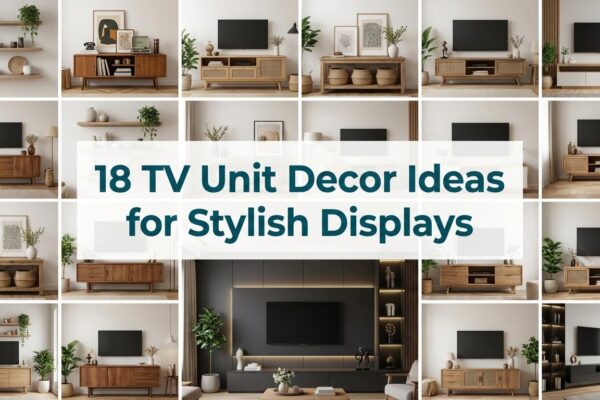 18 TV Unit Decor Ideas for Stylish Displays