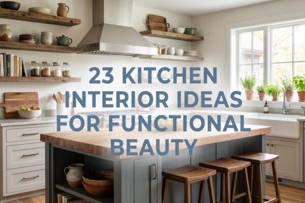 23 Kitchen Interior Ideas for Functional Beauty