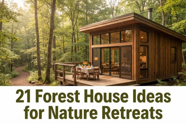 21 Forest House Ideas for Nature Retreats