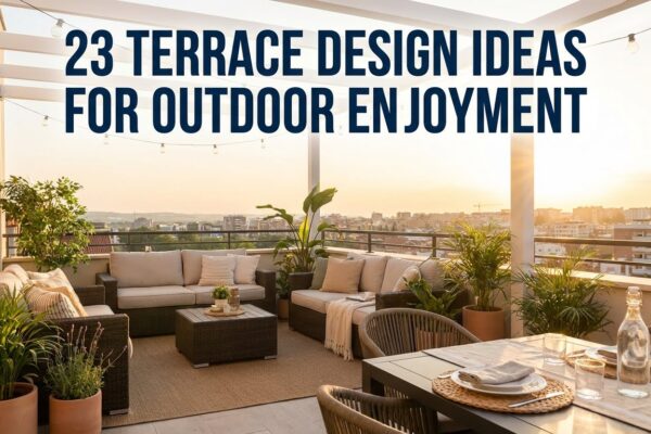 23 Terrace Design Ideas for Outdoor Enjoyment